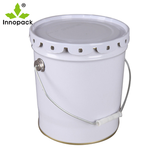 18 Liter 20 Liter Paint Metal <b>Tin</b> <b>Bucket</b> with Hoop Lid - Product Image 2