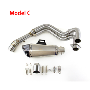 Pour <span class=keywords><strong>Yamaha</strong></span> <span class=keywords><strong>MT</strong></span>-07 2014-2025 <span class=keywords><strong>Yamaha</strong></span> YZF <span class=keywords><strong>R7</strong></span> 2021-2025 <span class=keywords><strong>Yamaha</strong></span> XSR700 2015-2024 Embouts de silencieux de tuyau de liaison d'échappement système à enfiler - Product Image 6