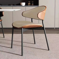 Meubles de salon chaise unique avec pieds en acier au carbone prix de gros excellent ensemble de chaises de salle à manger moderne et personnalisé pour la maison