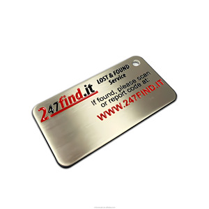 Tùy chỉnh chuyên nghiệp 3D thép không gỉ Tên tấm <span class=keywords><strong>Laser</strong></span> khắc tín hiệu <span class=keywords><strong>tag</strong></span> với in tên và logo kim loại thủ công mỹ nghệ - Product Image 3