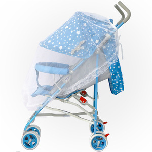 Mosquitera para cochecito de bebé, material de ratán blanco, uso para todas las estaciones, accesorio para cochecito de bebé - Product Image 3