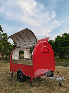 UKUNG รถพ่วงขายอาหารบนถนนเคลื่อนที่พร้อมเครื่องทำไอศกรีม,รถเข็นไอศครีมนุ่มรถเข็นขายโยเกิร์ตแช่แข็งแบบม้วน - Product Image 5