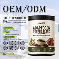 Mélange de café adaptogène à échantillonnage rapide avec Ashwagandha et Reishi, formule personnalisée, emballage, service tout-en-un, KOSHER