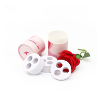 Tubo Cilíndrico de Papel Kraft Rígido para Envasado de Regalos de Cosméticos y Perfumes, Logotipo Personalizado en Relieve, Suministro al por Mayor OEM