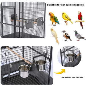 Fabrika toptan küçük kuş papağan Villa yetiştiriciliği evcil hayvan kafesi katı demir çevre dostu kolay montaj dış mekan kullanımı - Product Image 3