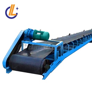 Machine de convoyage à bande transporteuse en caoutchouc à grande capacité, inclinable et à vitesse réglable, pour le transport de sable et de gravier minéraux en extérieur, destinée aux Philippines - Product Image 4