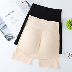 Sous-vêtements décontractés de style Boxer taille haute pour femmes culotte de rehausseur de hanche rembourrée avec contrôle du ventre bout à bout matériau respirant - Product Image 4