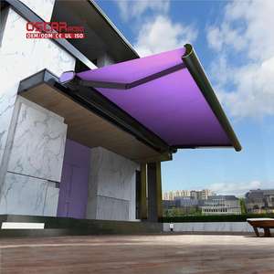<span class=keywords><strong>Toldo</strong></span> Retráctil Motorizado para Exteriores, Jardín, Patio, Balcón, con Diseño Oculto y Funcionamiento Suave, Tipo Cassette - Product Image 1