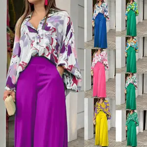 2023 Spring Summer Women Clothing Womens 2 Piece Outfit Loose Two Piece Sets