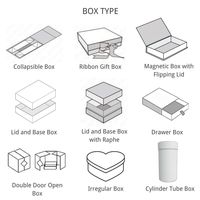 Boîte à cadeaux pliable en carton rigide de luxe avec grande poignée magnétique, conception de logo personnalisée, boîte à cadeaux pliable pour robe de mariée