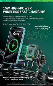 Soporte para Teléfono de Motocicleta Kewig ODM, Conveniente para Llevar, Soporte para Teléfono Móvil de Bicicleta Eléctrica, Impermeable, con Cargador Inalámbrico y Tipo-C - Product Image 3