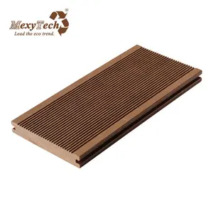 Mexytech anti-uv e impermeabile in legno massello e plastica composito wpc decking pavimenti in laminato