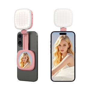 Lumière Selfie Magnétique avec Miroir Intégré, Lampe de Poche LED Portable pour Téléphone, Éclairage Photo Selfie 10 Niveaux de Luminosité - Product Image 6
