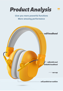 Earmuff Noise Cancelling Ear <span class=keywords><strong>Protection</strong></span>射撃安全性トップ販売聴覚保護 - Product Image 4