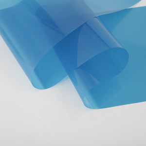 Film en fluoropolymère bleu pour animaux de compagnie, feuille d'isolation thermique, longueur personnalisée, matériau plastique résistant au feu, design minimaliste - Product Image 1