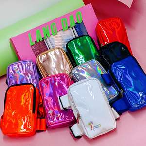 Sac de sport étanche 18*11cm pour femmes Sac de poitrine pour téléphone Fitness Pochette de taille Décorations de Noël - Product Image 2