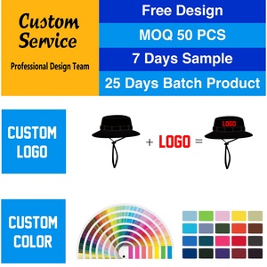 Chapeau de jungle personnalisé avec protection UV UPF 50+, à large bord, pour la pêche, la randonnée, les activités de plein air, les voyages décontractés, toutes saisons - Product Image 3