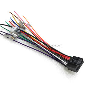 Lecteur de cordon d'alimentation universel et Audio de voiture, connecteur de fil à entrée inversée, accessoires GPS HD, multimédia, bluetooth, Radio, 10 pièces - Product Image 3