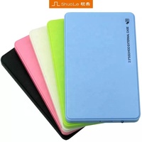 Carcasa Externa de Plástico para SSD SATA USB3.0 de 2.5 Pulgadas para Computadora
