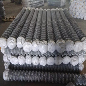 Mạ kẽm CHAINLINK hàng rào 8 ft Chuỗi liên kết hàng rào dây hàng rào cho xây dựng - Product Image 3