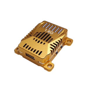Module émetteur en alliage d'aluminium 1.6G 3W VTX, couleur or, accessoires pour drones VRX - Product Image 1