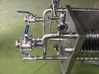 Nouvelle presse à filtre à plaques et à cadres manuelle en acier inoxydable de qualité alimentaire pour la filtration du vin, de l'huile et du lait