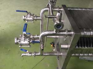 מסנן צלחות ומסגרות ידני חדש מנירוסטה בדרגת מזון לסינון יין, שמן וחלב - Product Image 4