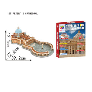Rompecabezas 3D de Arquitectura Mundialmente Famosa, Juguetes Educativos para Niños, Material EPS, Regalo de Navidad para Niños - Product Image 6