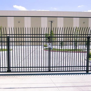 Panneau de clôture de sécurité 6x8 pieds, barrière tubulaire <span class=keywords><strong>en</strong></span> acier zingué robuste <span class=keywords><strong>pour</strong></span> les centrales électriques industrielles - Product Image 4