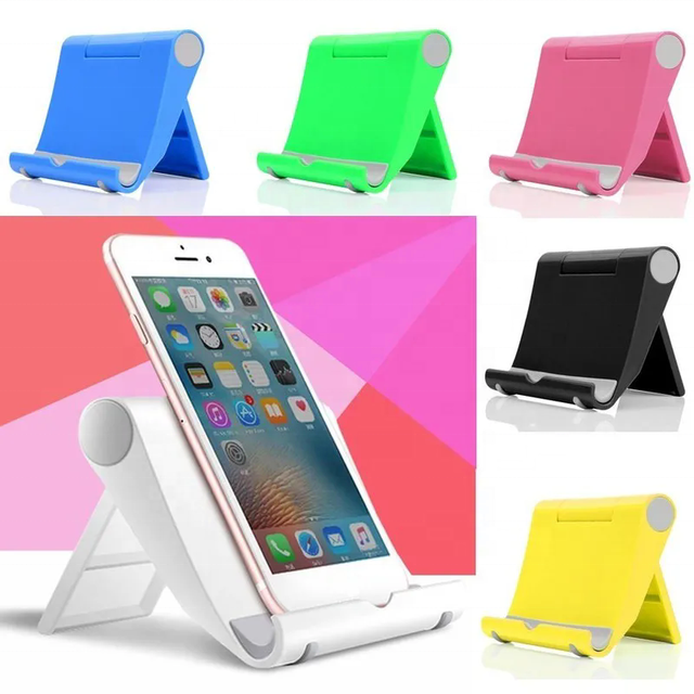 Hot Selling Universal Foldable Desk Mobile Phone Holder Smartphone Stand Tablet Desktop Bracket for iPhone for samsung for ipad