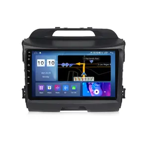 MEKEDE 9 дюймов Android 11 6G RAM + 128G ROM четырехъядерный автомобильный dvd-плеер для Kia sportage 2011-2015 с WIFI GPS автомобильное радио стерео
