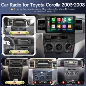 Radio para Auto Android con Sistema Linux de 9 Pulgadas para Toyota Corolla 2003-2008, Estéreo para Auto 2 Din con Bluetooth, Wifi, GPS, FM, Mirror Link - Product Image 3