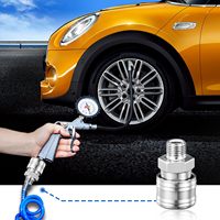 Konektor Pneumatik Cepat Tipe Jerman Heavy Duty untuk Perempuan, Fitting Saluran Udara Universal untuk Peralatan Udara Industri