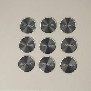 Anodized CD grain aluminum buttons high bright metal switch <b>knobs</b> for bluetooth earphones speaker temperature control - Product Image 5