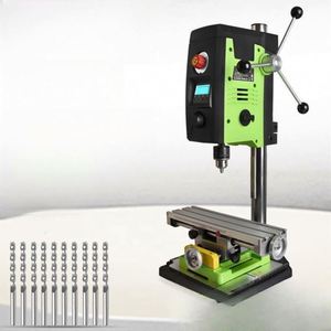 Machine de fraisage miniature, support de fixation pour perceuse, table coordonnée à réglage axes X Y, routeur, perceuse à colonne 10 mm - Product Image 1
