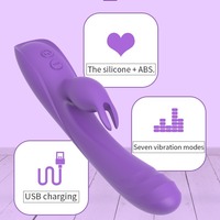 Vibrateur à double tête électrique pour stimulation du point G féminin, jouet sexuel pour adultes, vente chaude