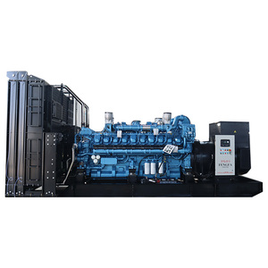 Chất lượng cao xây dựng điện dự phòng 1000kva 1200kva 1500kva 2000kva container Máy phát điện Cummins mỗi kins weichai MTU động cơ - Product Image 6