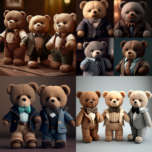 Peluche de León Negro de Alta Calidad de 20 cm, Directo de Fábrica, con Logotipo Personalizado, Oso de Peluche Suave, Juguete de Peluche para Niños, OEM, Dibujos Animados - Product Image 3