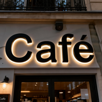 Décoration de salon de beauté et de spa, enseigne rétroéclairée personnalisée, lettres 3D en acier inoxydable, signalétique éclairée par LED, enseigne extérieure pour entreprise
