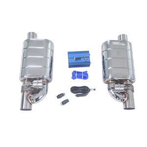 Silenciador Universal de 2.5 Pulgadas, Entrada de 60mm 63mm, Válvula de Dos Modos, Bajo Ruido para Uso Diario, Soldar o Abrazar, Acero Inoxidable, YHTT - Product Image 3