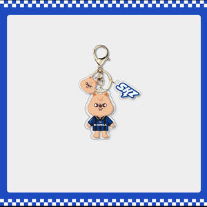 Kpop acrílico llavero Straykids dibujos animados nuevo álbum <span class=keywords><strong>KARMA</strong></span> llavero - Product Image 4