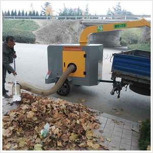 Baiyi-T3 18HP Déchiqueteuse électrique autoportée, état neuf, <span class=keywords><strong>aspirateur</strong></span> à feuilles, chargeur, nettoyeur, remorque, camion à débris avec collecteur de feuilles - Product Image 5
