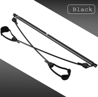 Barre de Pilates bande de résistance Portable Yoga Pilates bâton 8 forme poitrine rallye tirer corde barre de tonification musculaire maison
