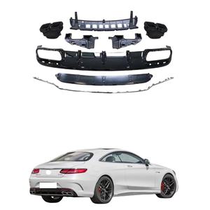 <span class=keywords><strong>Mercedes</strong></span>-Benz เอส-คลาสชุดอัปเกรดกระจังหน้าและกันชนหลังรถ W217 S65 <span class=keywords><strong>S500</strong></span> S550 ABS ใหม่ - Product Image 1