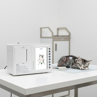 Electrocardiógrafo Veterinario de 3 Canales al por Mayor, Precio de Fábrica, EKG Digital para Animales con Pantalla Táctil de 7 Pulgadas, Listo para Enviar