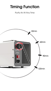 Generatore di Ozono Wonegg, Purificatore d'Aria per Casa e <span class=keywords><strong>Auto</strong></span>, Dispositivo Spruzzatore di Ozono 40G - Product Image 3