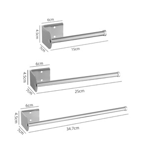 Porta involucro in plastica per punzonatura autoadesiva per punzonatura transfrontaliera in acciaio inossidabile porta asciugamani <span class=keywords><strong>da</strong></span> <span class=keywords><strong>cucina</strong></span> porta fazzoletti - Product Image 4