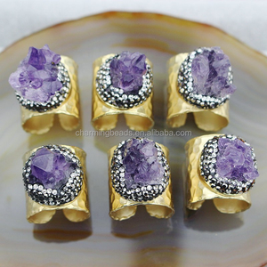 CH-JCR0086 Wholesale <strong>Turquoise</strong> Cigar <strong>Ring</strong> ,gold Plated <strong>Turquoise</strong> <strong>Ring</strong>,fashion Metal Pave <strong>Turquoise</strong> Stone <strong>Ring</strong> Jewelry - Product Image 6