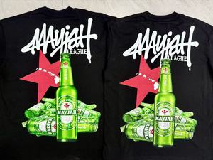 T-shirt Homme Col Rond 100% Coton, 250G, Grammage Lourd, Design Personnalisé, Vierge, Coupe Oversize, Vente en Gros - Product Image 5