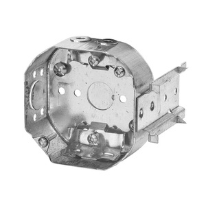 Shanghai Linsky para UL Certificado 1-1/2-Inch Deep 4-Inch Octagon Box 15 Cu. En. Enchufes de <span class=keywords><strong>caja</strong></span> de interruptores de cable de soporte lateral - Product Image 1